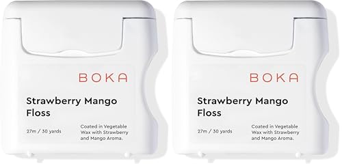 Boka Ela Mint Expanding Waxed Dental Floss - 27 Yds (1 Pack)