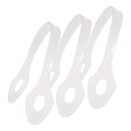 Tongue Cleaner Scraper, White Plastic, Set of 12 breathrx - breath rx