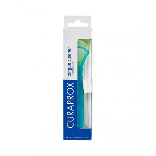 Curaprox Tongue Cleaner Set, 1 Blade and 2 Blades, 2-Pack, Swiss Made