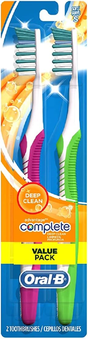 Oral-B Complete Deep Clean Soft Bristles Toothbrush 4 Count