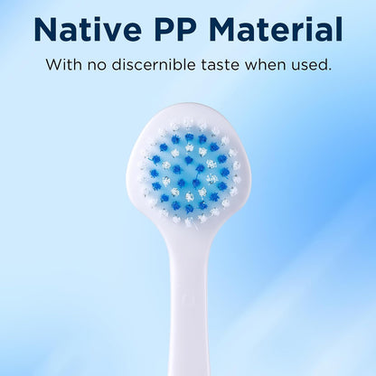 6 Pack Tongue Brush, Tongue Cleaner for Adults & Kids, Tongue Scraper Brush