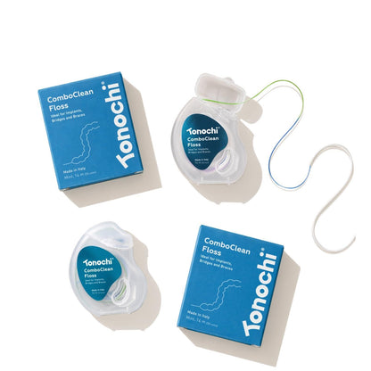 SlimWeave Thin Glide Floss for Tight Teeth, Shred-Resistant 3-Pack