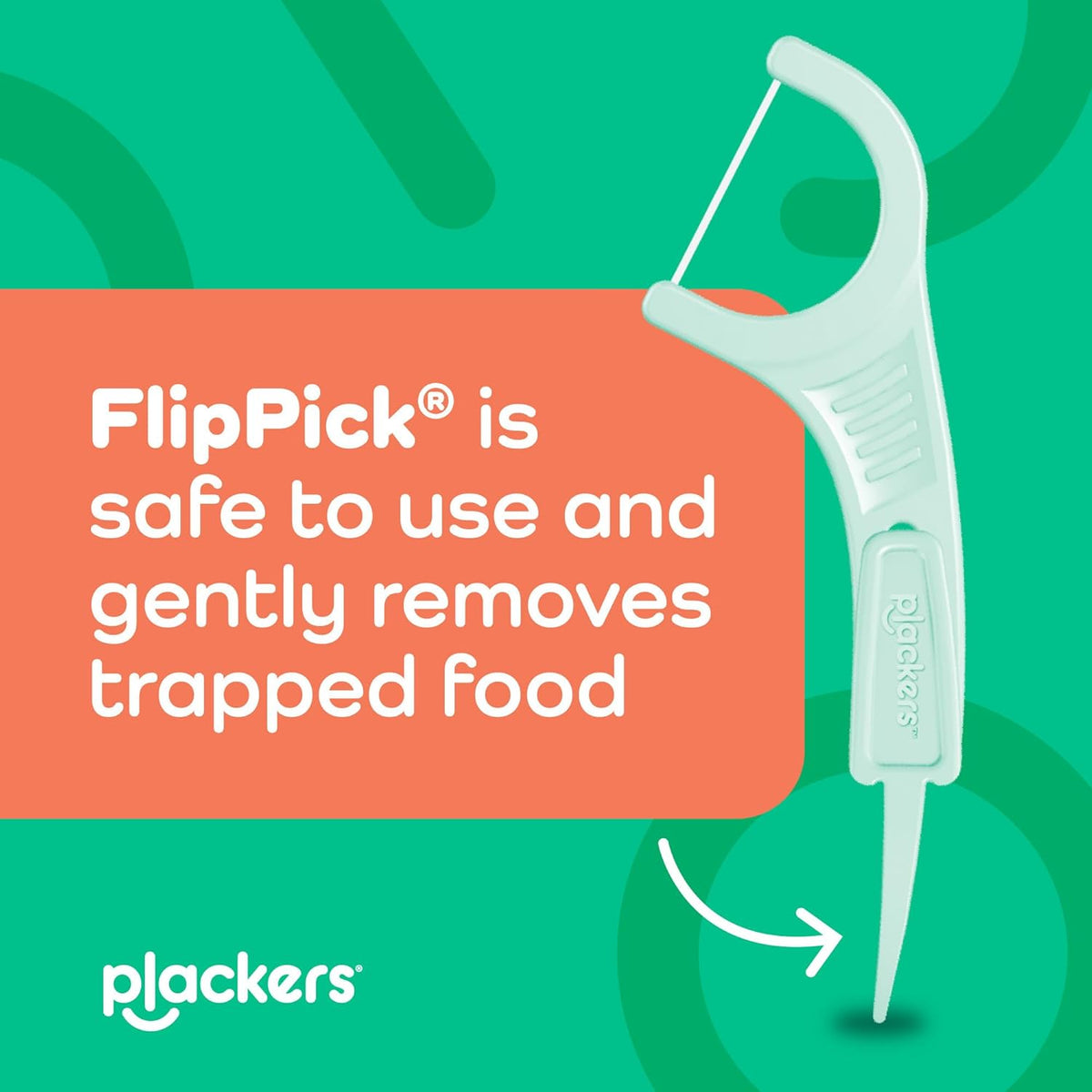 Plackers Micro Line Floss Picks, Intense Mint, 300 Count