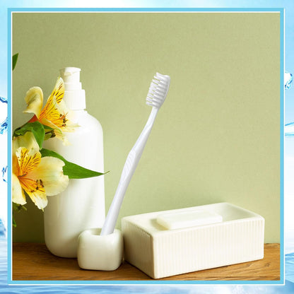 Tessco for you 1000 Pcs Disposable Toothbrushes Bulk Individually, White