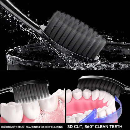 50 PCS Individually Wrapped Bulk Toothbrush Pack, Disposable Soft Bristle for Adult or Kid, Ergonomic Handle, Perfect for Travel, Hotel, Donation