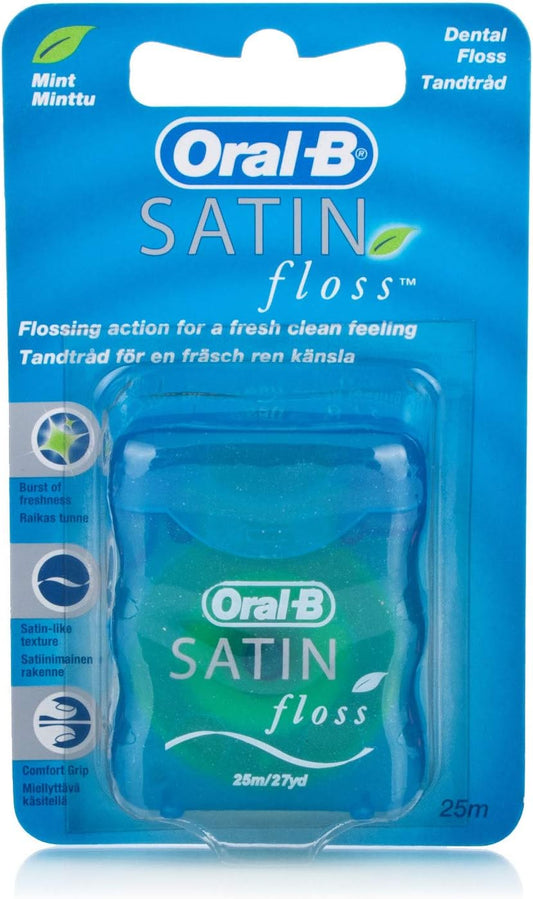 Oral-B Satin Tape 25m - Pack of 3