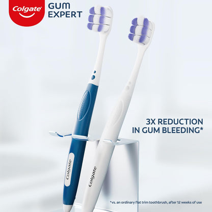 Colgate Gum Expert Toothbrush for Sensitive Gums, Extra Soft, 2 Pack