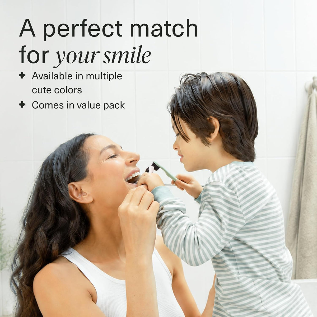 Boka Classic Soft Bristle Manual Toothbrush - Activated Charcoal