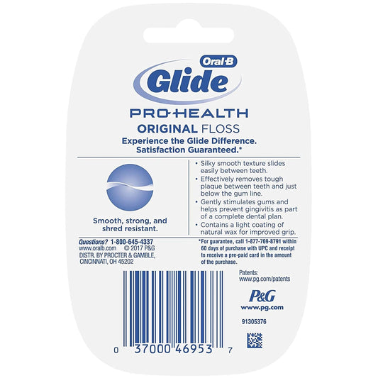 Oral-B Glide Floss Health Gums Unflavored Floss 54.6 YTD (50 m) (Pack of 1)