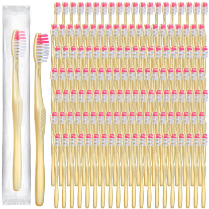 Tessco for you 1000 Pcs Disposable Toothbrushes Bulk Individually, White