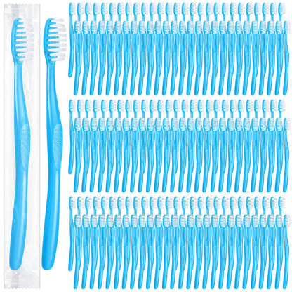 Tessco for you 1000 Pcs Disposable Toothbrushes Bulk Individually, White