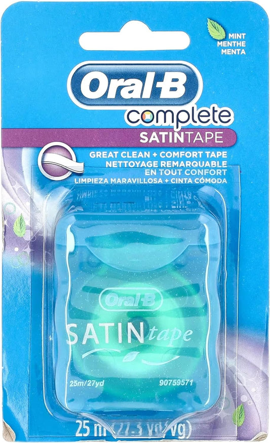 Oral B Satin Tape Mint 25M (Pack of 6)